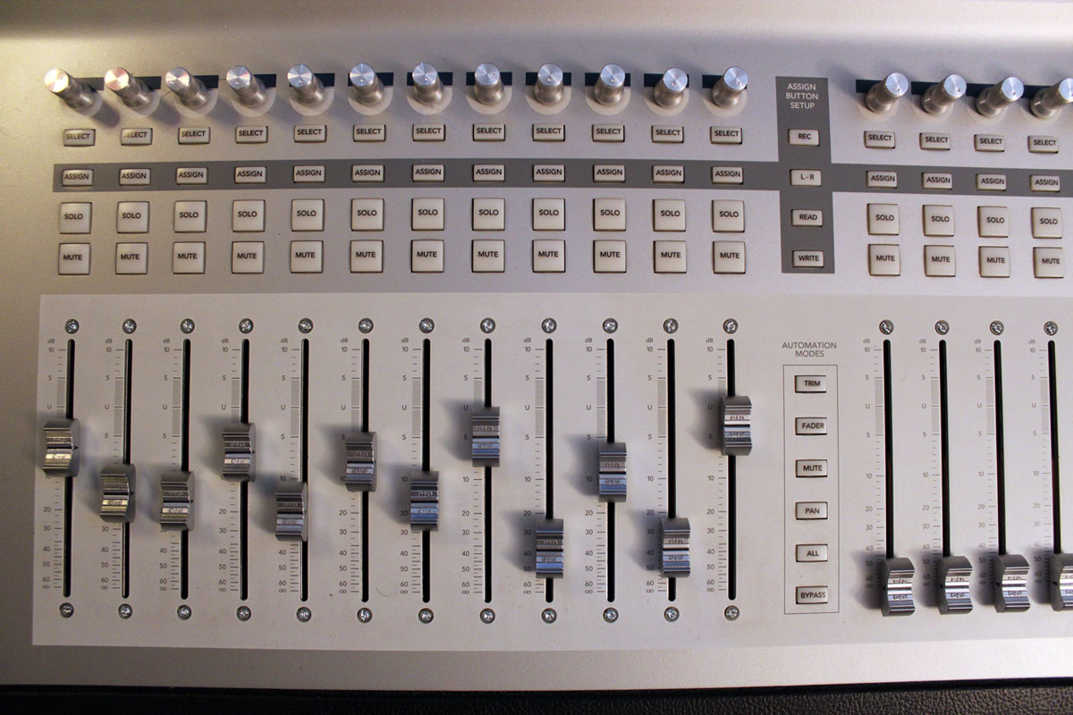 Faders (photo by Torry Courte)